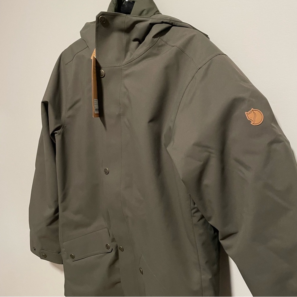 NWT Fjallraven Visby 3 in 1 Jacket in Deep Forest Green - Picture 12 of 16